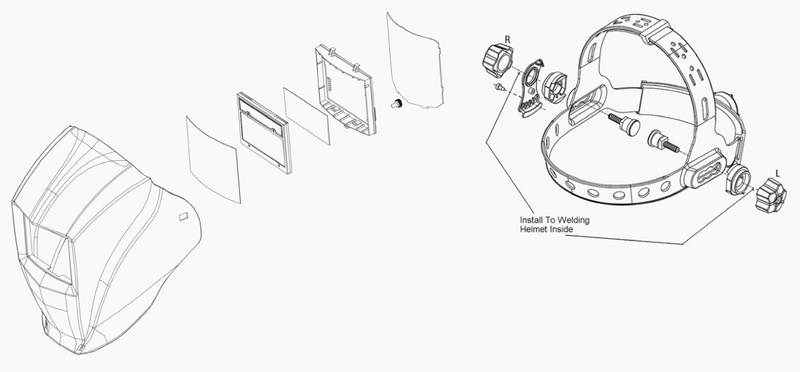 Skyddsglas inre, Guardian 62F, förp om 5 st
