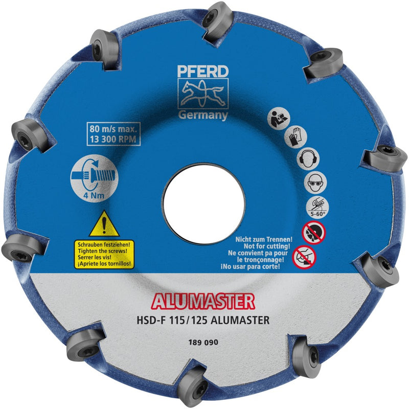 PFERD High Speed Disc ALUMASTER HICOAT HSD-F 115/125 ALUMASTER HICOAT