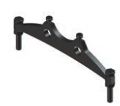 Ring track support with magnets